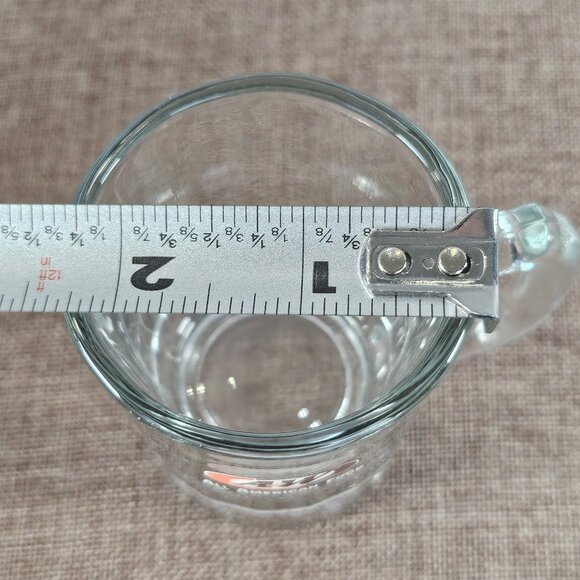 Pair of Vintage A&W All American Food Root Beer Mini Baby Mugs Oval Logo - Picture 6 of 7